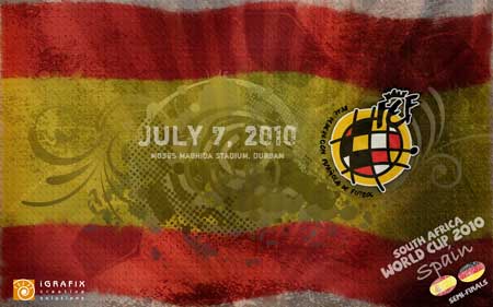 World Cup 2010 - Spain SF