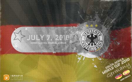 World Cup 2010 - Germany SF
